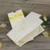 Pocket Invitation Card Rectangle Greeting Card Customized Wedding Invitation Foil Printing 